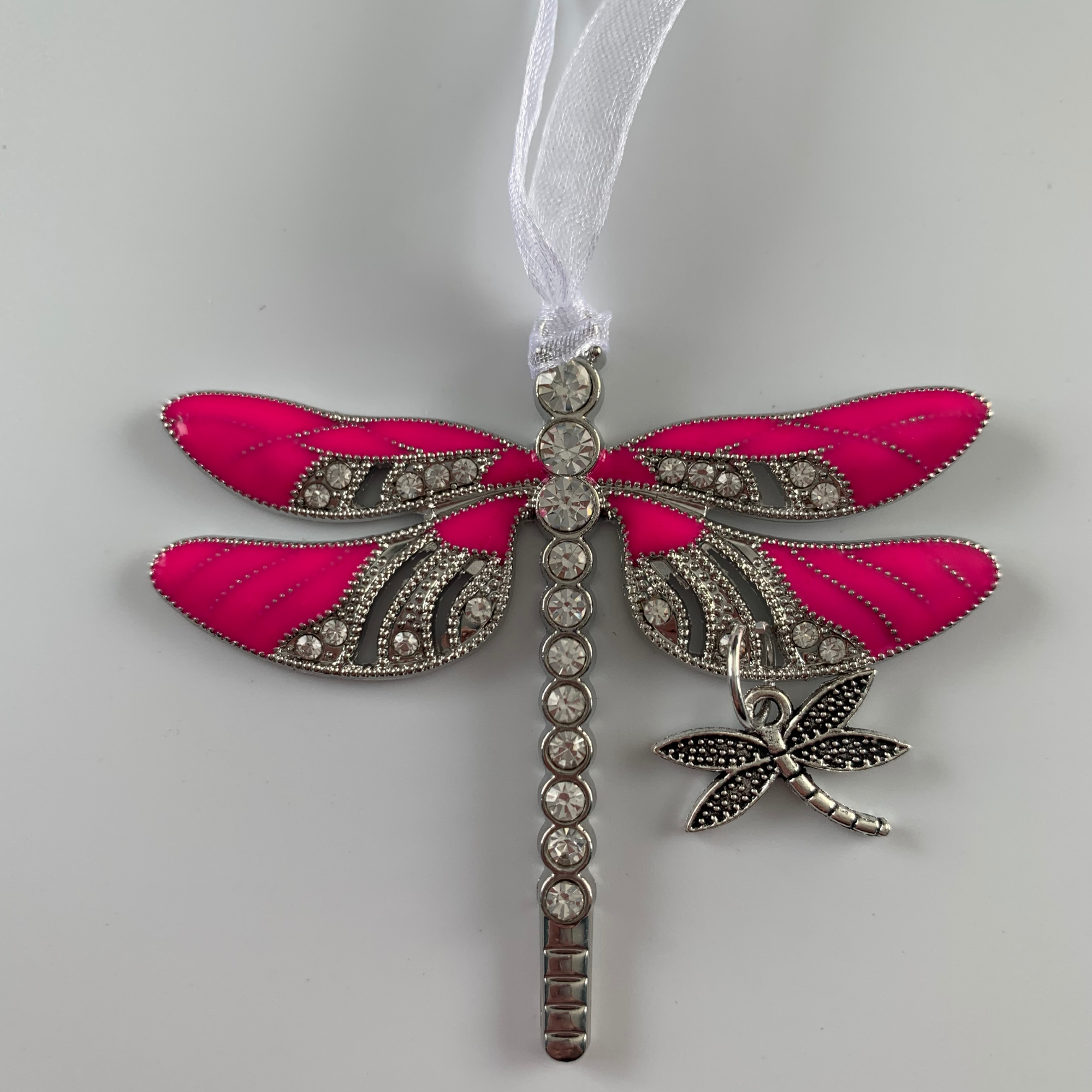 Pink Dragonfly and Baby Pendant - Image 2