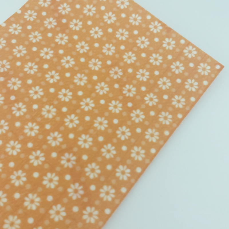 Retro Orange Flowers