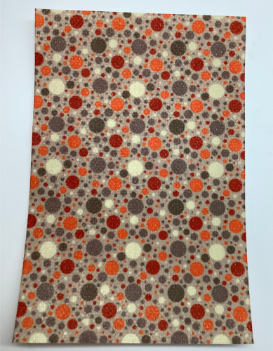 Masculine Orange Dots Tubie Tape